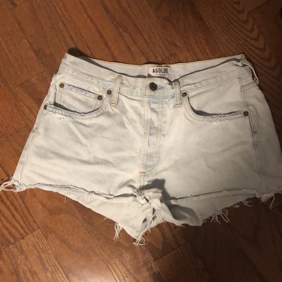 AGOLDE Parker Denim Shorts - Picture 3 of 5